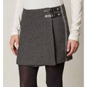 Prana Gray Mini Skirt